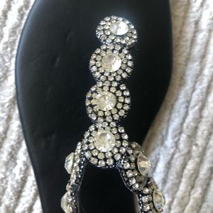 Rhinestone flats - New- Size 9